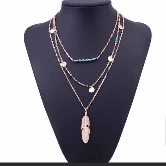 Golden Threads Jewelry - LAST ONE 3 layer Necklace